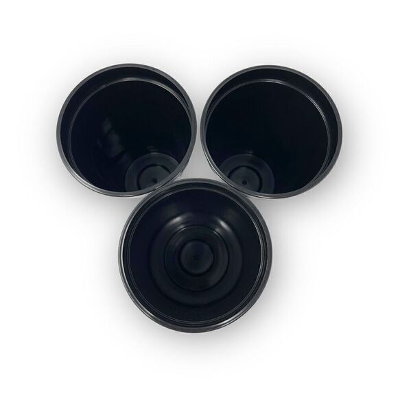 Week 1 Post Malone Raising Canes Reusable Collector Black Cup Lot of 3 Preowned - Picture 3 of 5